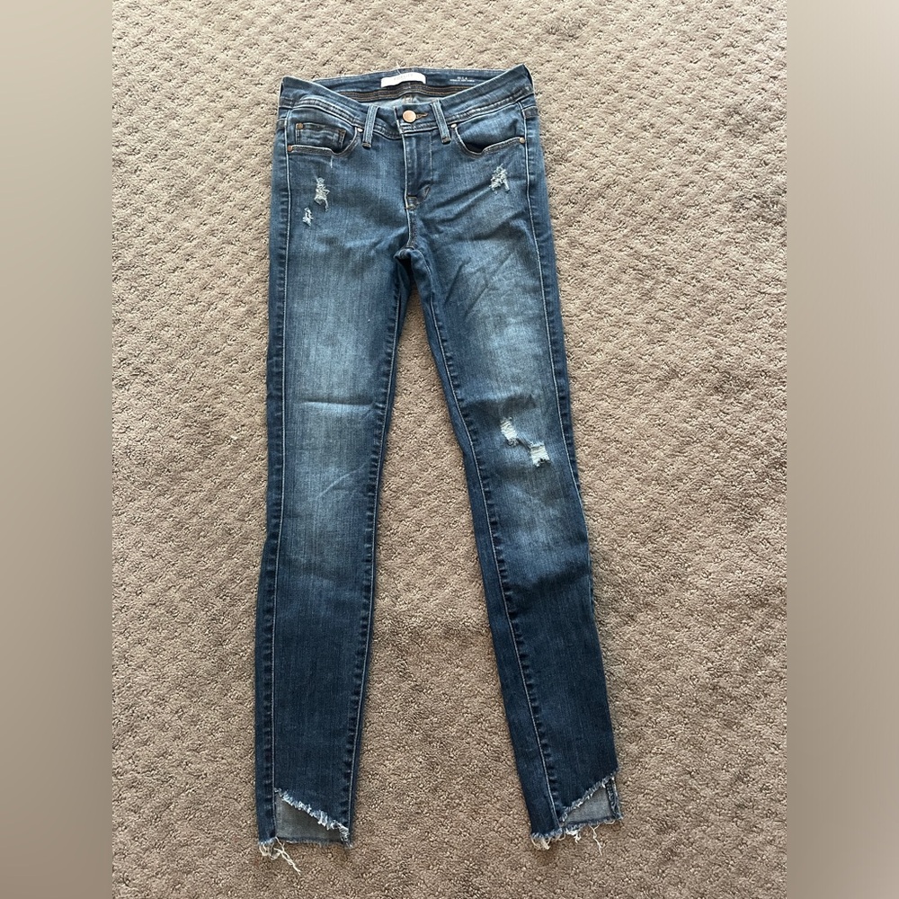 Blue Skinny Jeans, Stretchy